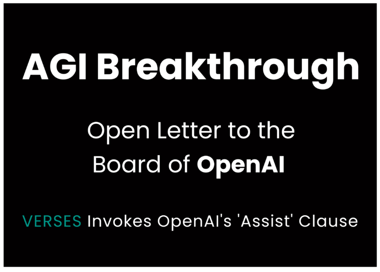 verses agi open ai